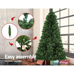 Jingle Jollys 2.4M 8FT Christmas Tree 1000 Tips Green