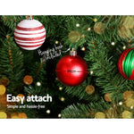 Jingle Jollys 6FT 1.8M Christmas Tree Baubles Balls Xmas Decorations Green Home Decor 800 Tips Green