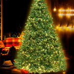 Jingle Jollys 2.1M 7FT Christmas Tree 1134 LED Lights 1134 Tips Warm White Green