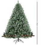 Jingle Jollys 7FT Snow Tips Christmas Tree