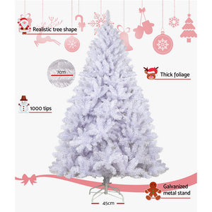 Jingle Jollys 7FT Christmas Tree - White