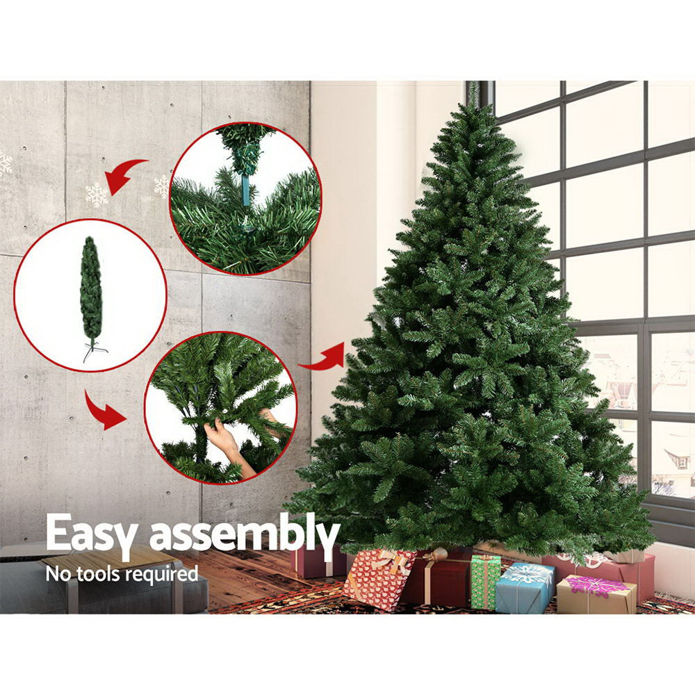 Jingle Jollys 8FT Christmas Tree - Green