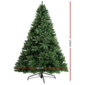 Jingle Jollys 2.7M Christmas Tree Xmas Decorations Green Home Decor 9FT 1600 Tips Bonus Bag