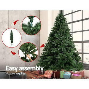 Jingle Jollys 2.7M Christmas Tree Xmas Decorations Green Home Decor 9FT 1600 Tips Bonus Bag