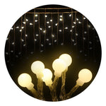 Jingle Jollys 600 LED Curtain Lights - Warm White