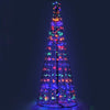 Jingle Jollys 3M LED Christmas Tree Lights 330 LED Xmas Multi Colour Optic Fiber