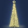 Jingle Jollys 3.6M LED Christmas Tree Lights Xmas Fibre Optic Decor Warm White Bonus Bag