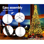 Jingle Jollys 3.6M LED Christmas Tree Lights Xmas Fibre Optic Decor Warm White Bonus Bag