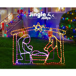 Jingle Jollys Motifs Lights - Nativity Scene