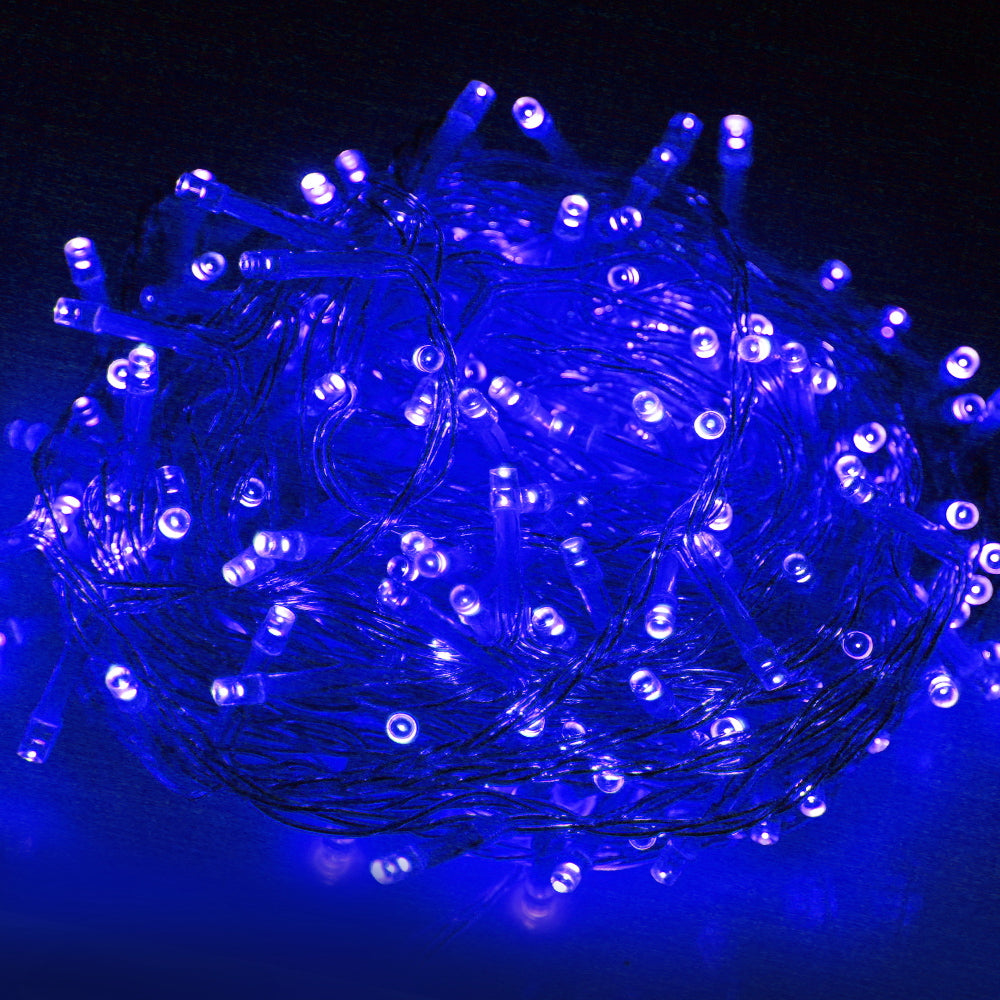 Jingle Jollys 50M 250 LED Christmas String Lights Blue