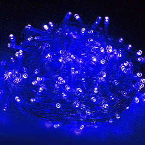 Jingle Jollys 50M 250 LED Christmas String Lights Blue