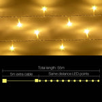 Jingle Jollys 50M Christmas String Lights 500LED Party Wedding Outdoor Garden