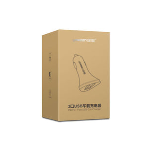 UGREEN 29W 3 Port USB Car Charger White (40285)