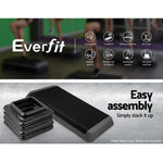 Everfit Set of 2 Areobic Step Bench Step Risers