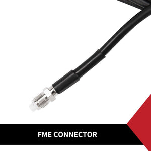 ANTENNA FOR UHF CB RADIO 6.6DBI BLACK HEAVY DUTY HI GAIN BULL BAR FIBERGLASS