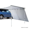 Weisshorn Car Shade Awning 3 X 3M W/ Extension 3 X 2M   Grey