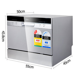 Devanti Electric Benchtop Freestanding Dishwasher