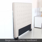 Cilantro Queen Beige Headboard