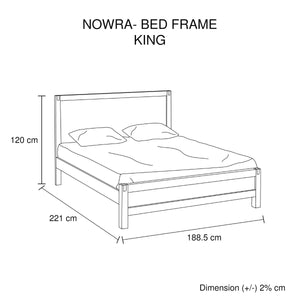 Nowra King Bed