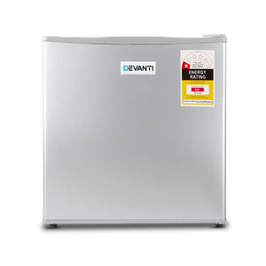 Devanti 48L Portable Mini Bar Fridge - Silver