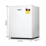 Devanti 70L Portable Mini Bar Fridge - White