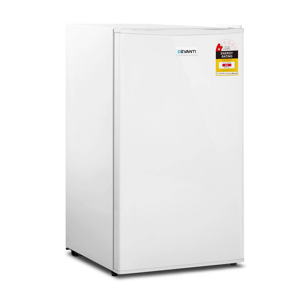 Devanti  95L Portable Bar Fridge - White