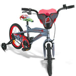 Huffy 16 Inch Kids Bike Bicycle Boys Trailer Trainling Wheels Basket Disney Gift