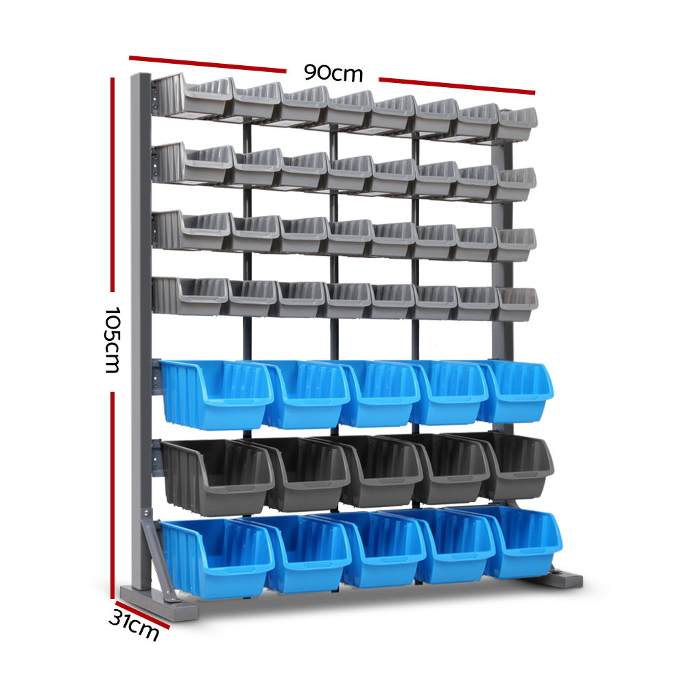 Giantz 47 Bin Storage Shelving Rack