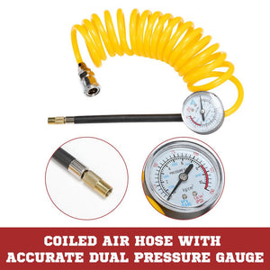 Air Compressor 12v Car 4x4 Tyre Deflator 4wd Portable Inflator 150PSI 85L/min