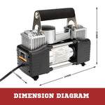 Air Compressor 12v Car 4x4 Tyre Deflator 4wd Portable Inflator 150PSI 85L/min