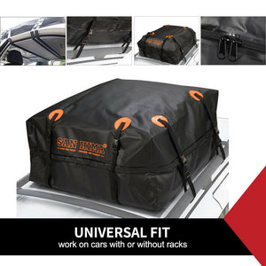 Car Roof Bag Top Rack Travel Cargo Carrier Luggage Storage Waterproof Bag