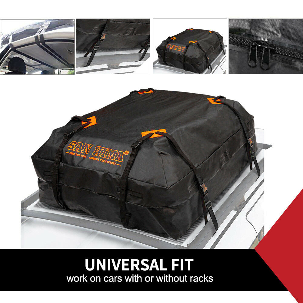 Car Roof Bag Top Rack Travel Cargo Carrier Luggage Storage Bag Waterproof