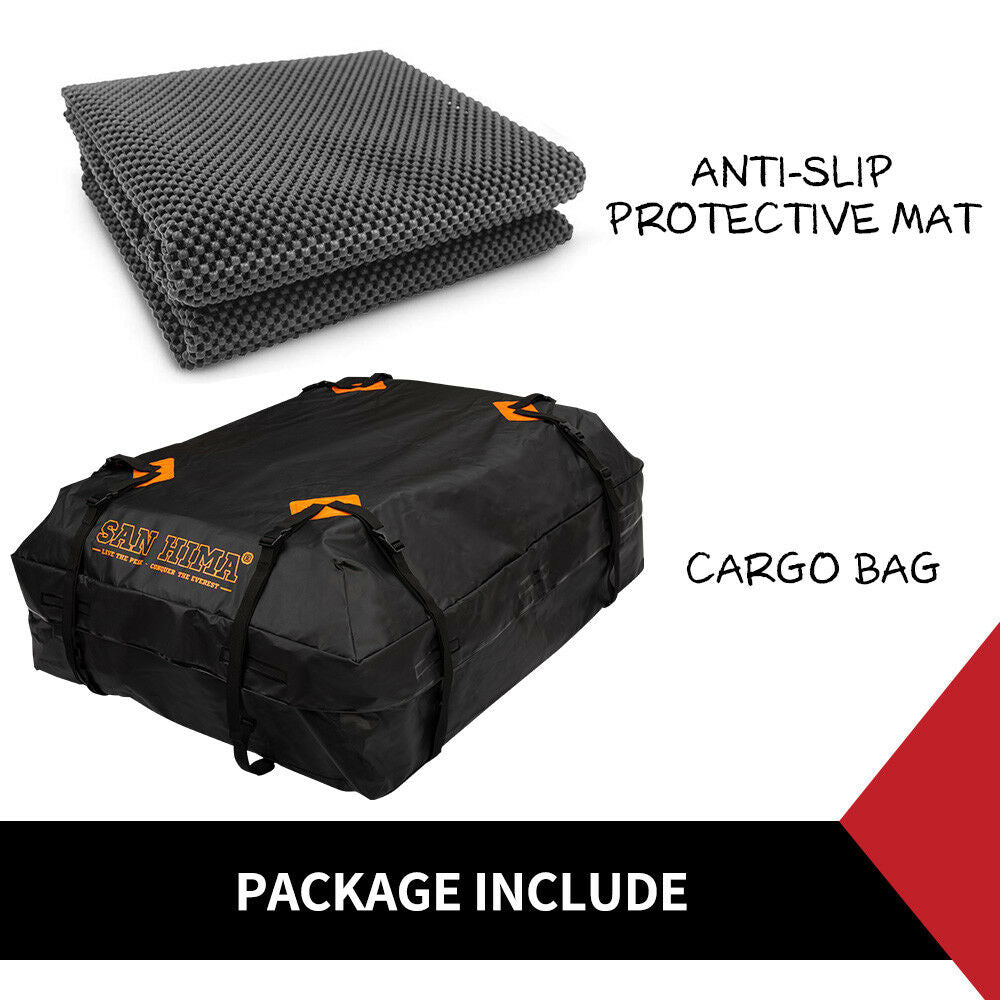Car Roof Bag Top Rack Travel Cargo Carrier Luggage Storage Bag Waterproof