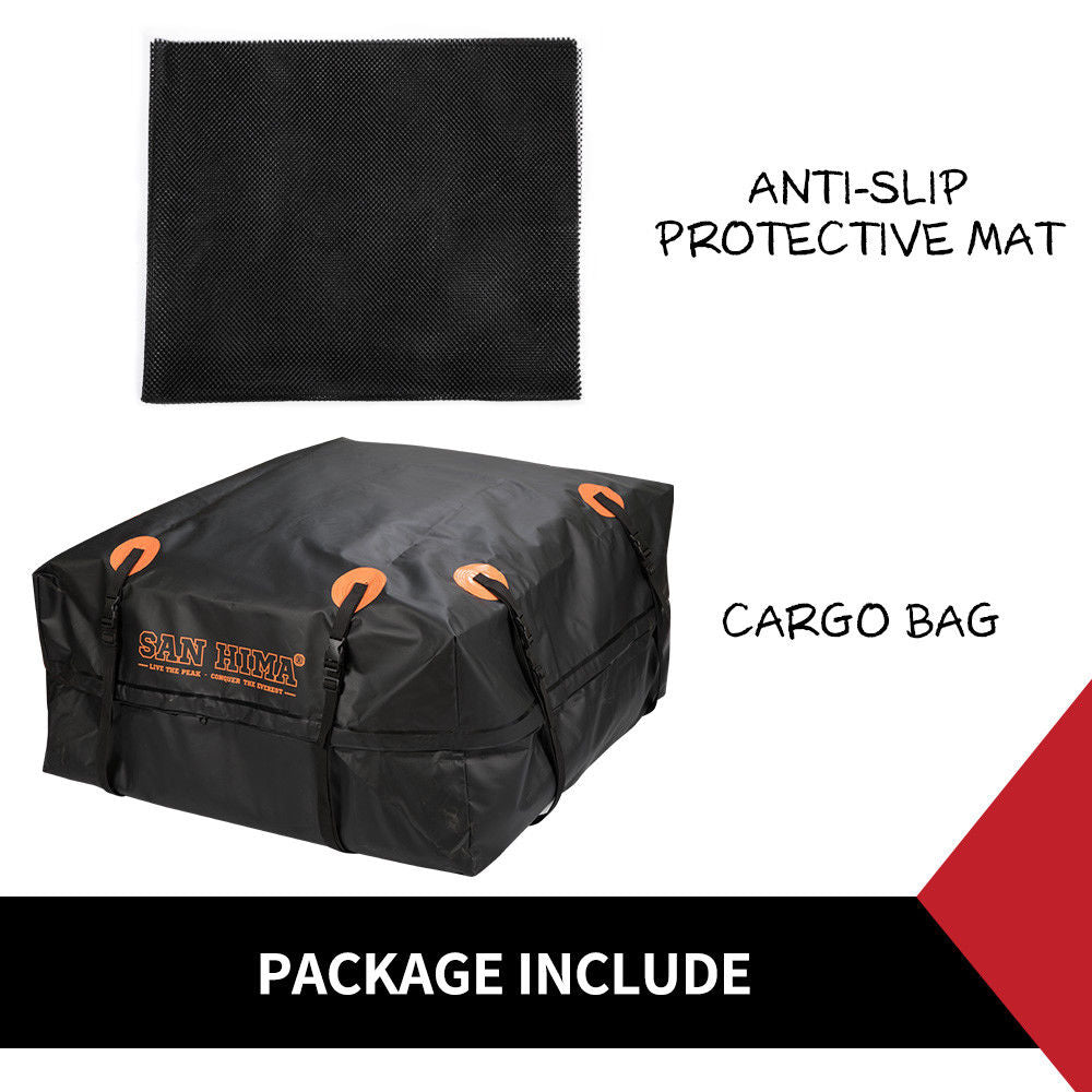 Car Roof Bag Top Rack Travel Cargo Carrier Luggage Storage Waterproof Bag