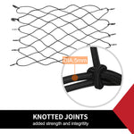 CARGO NET FOR UTE TRAILER TRUCK CAR LATEX BUNGEE 90x120CM 12PC HOOK HEAVY DUTY