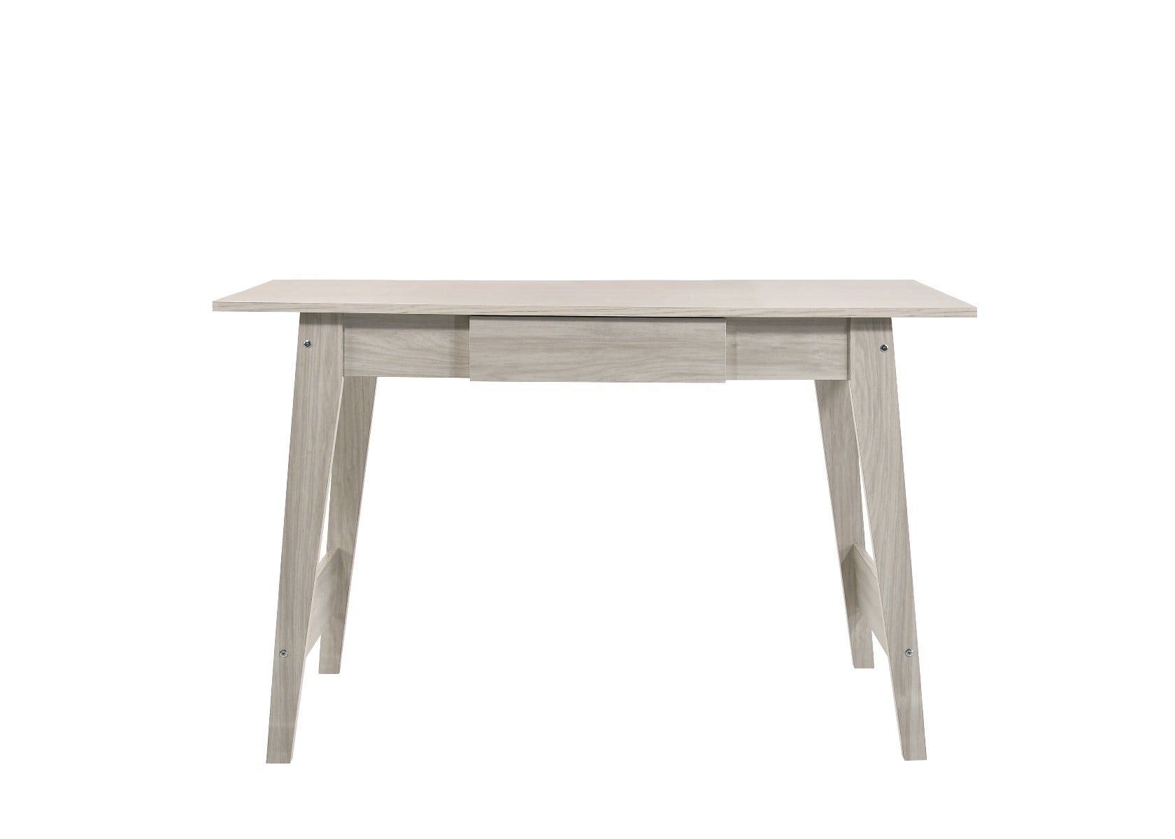 Computer Desk In White Oak