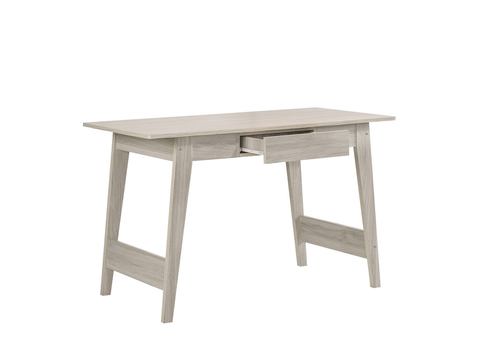 Computer Desk In White Oak
