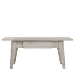 Coffee Table With 1 Drawer In White Oak