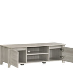 TV Stand Entertainment Unit 120cm In White Oak