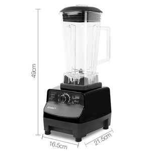 Devanti Commercial Food Processor Blender - Black