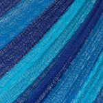 King Size Cotton Hammock in Caribean Blue