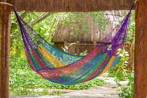 Jumbo Size Cotton Hammock in Colorina