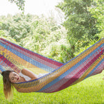 Jumbo Size Cotton Hammock in Confeti