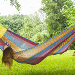 Jumbo Size Cotton Hammock in Confeti