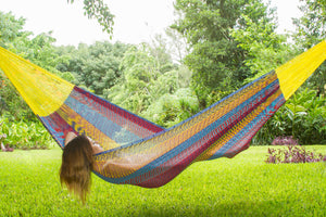 Jumbo Size Cotton Hammock in Confeti