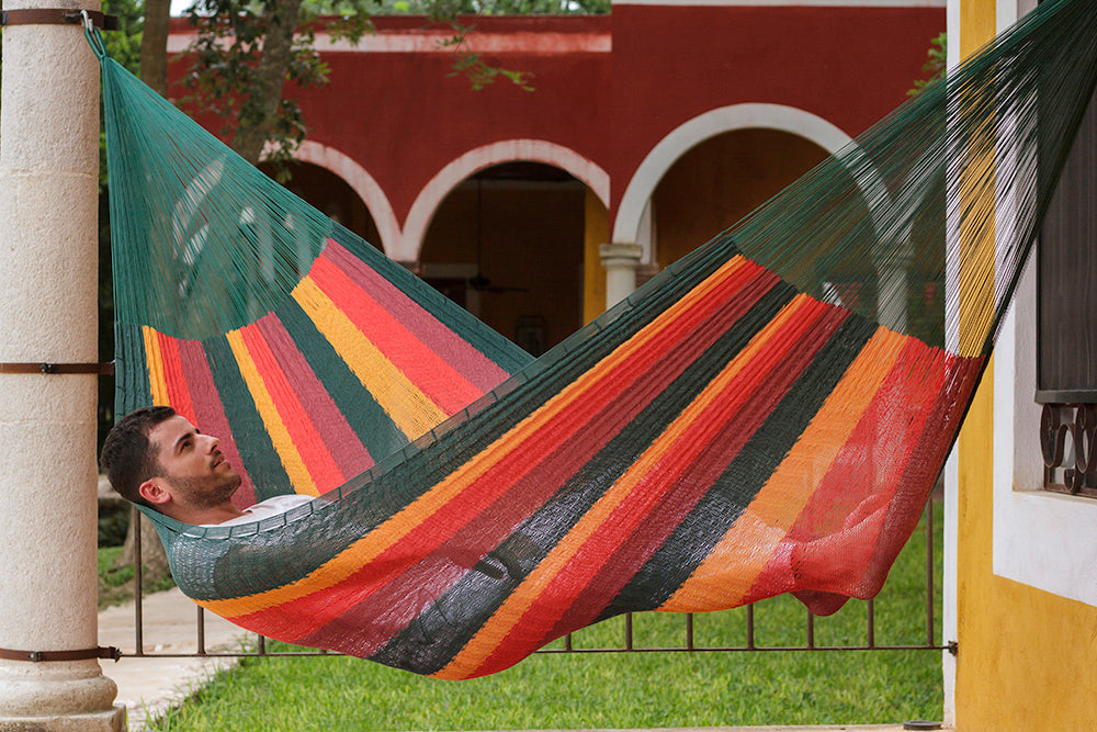 King Size Cotton Hammock in Imperial