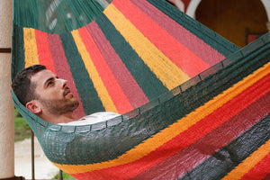King Size Cotton Hammock in Imperial