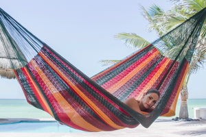 King Size Cotton Hammock in Imperial