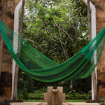 Queen Size Cotton Hammock in Jardin