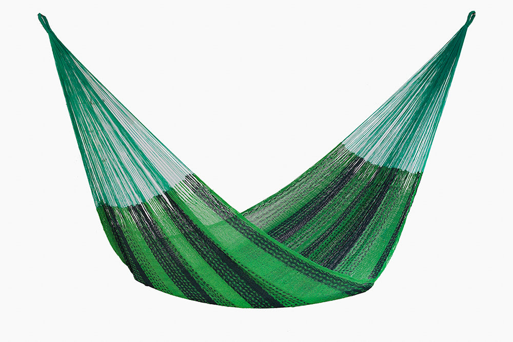 Queen Size Cotton Hammock in Jardin